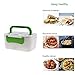 VMOTOR Portable 12V Car Use Electric Heating Lunch Box Bento Meal Heater Food Warmer 45W (Deep Green)