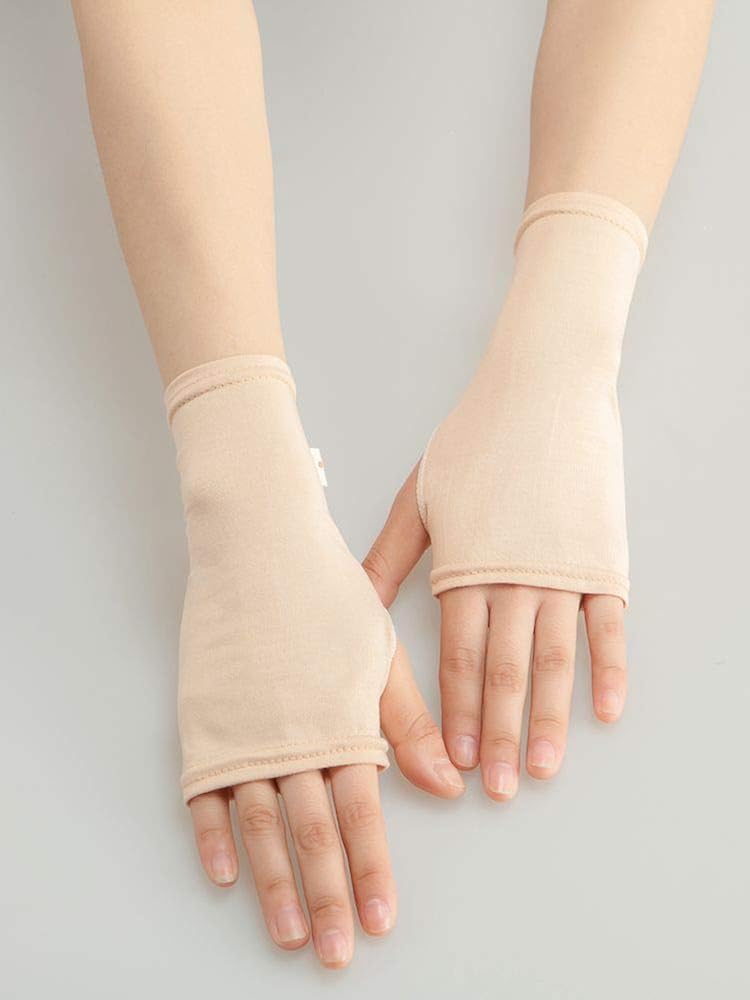 Sunshade Sunscreen Gloves Thin Section Breathable Men And Women Half