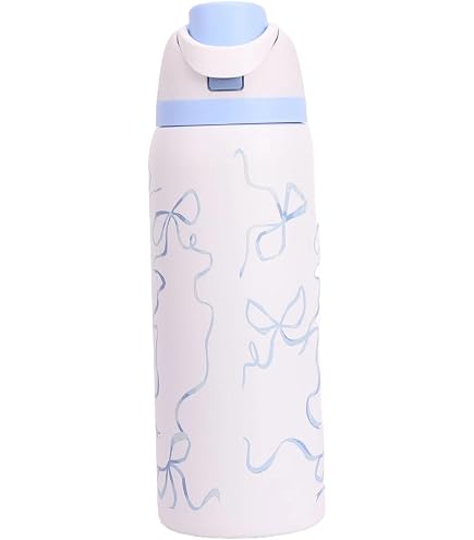 Amazon.com: Owala Tied And True Blue Bows 32 Oz Freesip UO