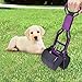 PPOGOO Non-Breakable Pet Pooper Scooper for Dogs and Cats High Strength Material and Durable Spring for Easy Grass and Gravel Pick Up for Kids Children