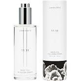 Lake &amp; Skye 11 11 Body Oil Mini - Hydrating with Vitamin E &amp; Sweet Almond Oil - Clean Skin Musk, Sheer &amp; Uplifting Scent - 0.33 fl oz (10 ml)