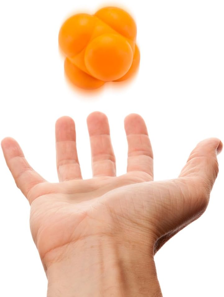 Hi-Bounce Reaction Ball Agility Trainer by Crown Sporting Goods (Pink), 2.75 : Sports & Outdoors