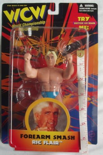 WCW Forearm Smash Ric Flair distributed by Toymakers 1998