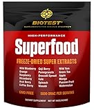 Biotest® Superfood Blend of 18 Berries, Fruits, and Vegetables (140 g) Freeze-Dried Super Concentrated Extracts