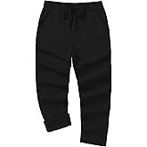 Weintee Men's 34" Inseam Tall Sweatpants Fleece Pants for Winter