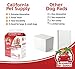 Dog Training Pads- Maximum-Absorption Puppy Pads w/Insta-Dry Technology offer Low Price, & No Tracking. Save Money & Frustration with Leak-Resistant Pads from California Pet Supply - 23.6
