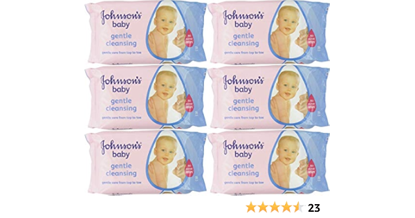 johnson's baby gentle cleansing wipes