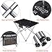 G4Free Ultralight Portable Folding Table Compact Roll Up Tables with Carrying Bag for Outdoor Camping Hiking Picnic (Silver Medium)thumb 2