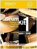 Drum Kit 2014-2019: Grades 1 & 2: Pieces & Exercises for Trinity College London Exams by Drum Kit (2013) Paperback