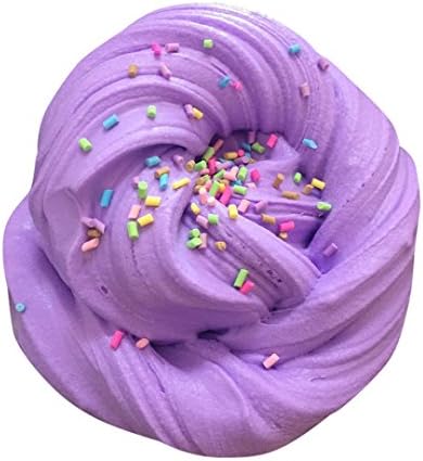 Slime, WONOUS Cute Scented Clay Safe Nontoxic Soft Fluffy Floam Stress Relief No Borax Kids Toy Sludge Toy
