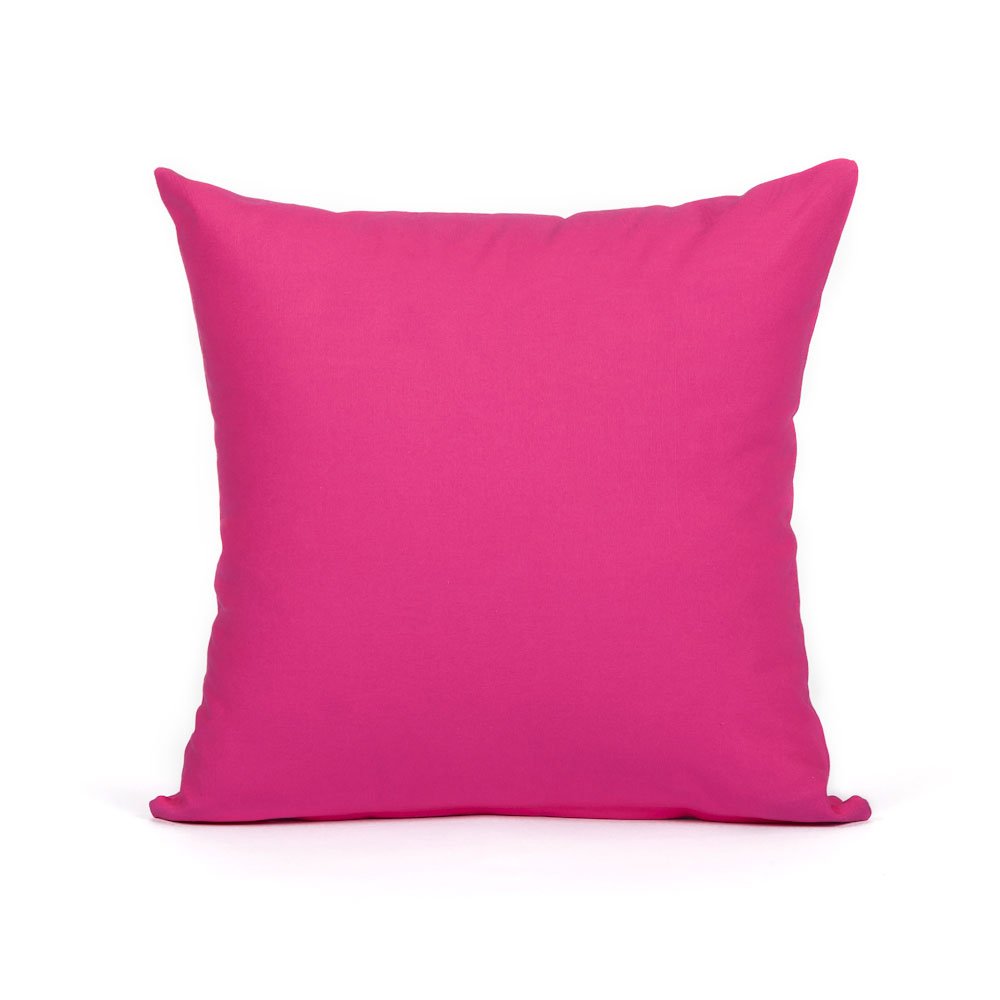 26" X 26" Solid Hot Pink Oversized Euro Sham Pillow Cover