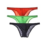 Golirsteca Soft Breathable Ice Silk Bikini Briefs