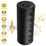 TWS Bluetooth Speaker, Portable Wireless Speaker with Bluetooth Bass for i Phone X/8/7/6 i Pad Laptop, 20W Big Magicbox Loud Speakers Stereo with Built-in Mic, 12 Hours Play time for Home, Party