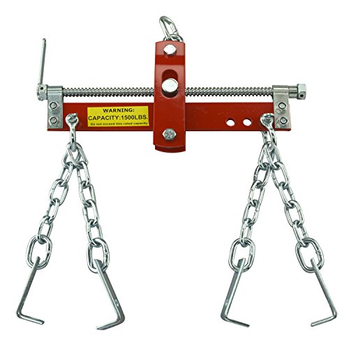 Engine Load Leveler | 3/4 Ton 1500lb Capacity Heavy Duty Hoist Mount 4 Hooks