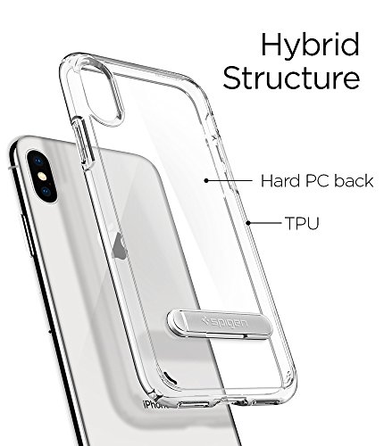Spigen-Ultra-Hybrid-S-iPhone-X-Case-with-Air-Cushion-Technology-and-Magnetic-Metal-Kickstand-for-Apple-iPhone-X-2017