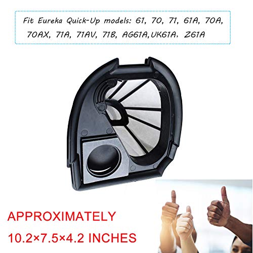 Wadoy Replacement Filters for Eureka Easy Clean, Quick Up DCF11 Vacuum