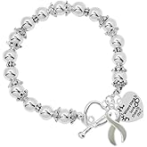 Fundraising For A Cause Diabetes Awareness Gray Ribbon Bracelet - Where There is Love (1 Bracelet - Retail)