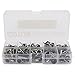 Goture 90pcs Saltwater Fishing Rod Repair Tips, Rod Repair Kit Fishing Rod Tips Stainless Steel Ceramic Ring Guide Rod Repair Replacement 9sizes