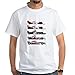 CafePress - F1 Grid.Jpg - 100% Cotton T-Shirt, Crew Neck, Comfortable and Soft Classic White Tee with Unique Design