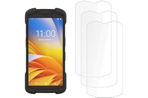 SCDIYEER Tempered Glass Screen Protector for ZEBRA TC73 TC78 Barcode Scanner, 3 Pack, HD Clear, Scratch Resistant, Shatter Proof