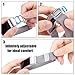 Hotodeal Band Compatible Fitbit Charge 2 Bands, Band Milanese Loop Stainless Steel Magnet Metal Replacement Bracelet Strap, Wristbands Accessories for Women Men, Silver