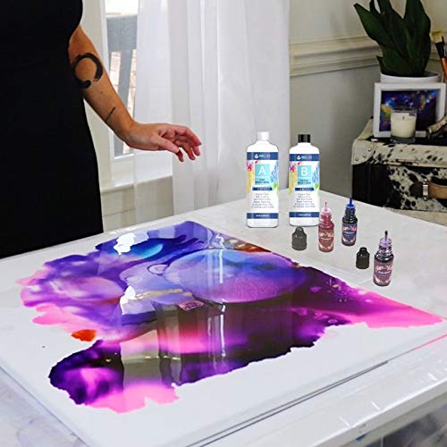 Epoxy Resin Crystal Clear Kit 32 Oz Resin and Hardener Non Toxic