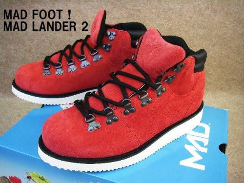 Amazon マッドフット Mad Lander 2 マッドランダー2 レッドスエード メンズ ハイカット スニーカー スニーカー