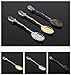 Gracelife European American Style Pack-12 Vintage Coffee Spoon Teaspoon Ice-cream Spoon Best Collection