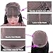 Muokass 4x4 Lace Front Wigs Straight Hair Brazilian Virgin Human Hair Lace Closure Wigs For Black Women 150% Density Pre Plucked With Elastic Bands Natural Color (24 inch, straight wig)