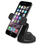 iOttie Easy View 2 Car Mount Holder for iPhone 7 7 Plus, 6s Plus 6s 5s 5c, Samsung Galaxy S8 S7 Edge Plus S7 S6, Note 5 -Retail Packaging –Black