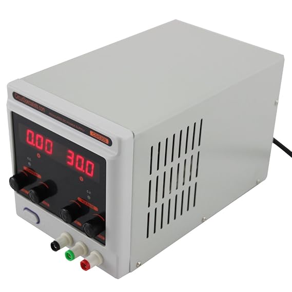 Adjustable Linear DC Bench Power Supply 030V / 05A CSI530S Amazon.co