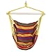 VonHaus Hanging Chair - Hammock Porch Swing Seat with Cushions