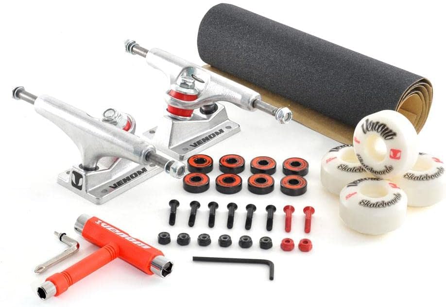 Venom Skateboards Core Complete Truck and Wheel Kit 5.0-5.5 Raw