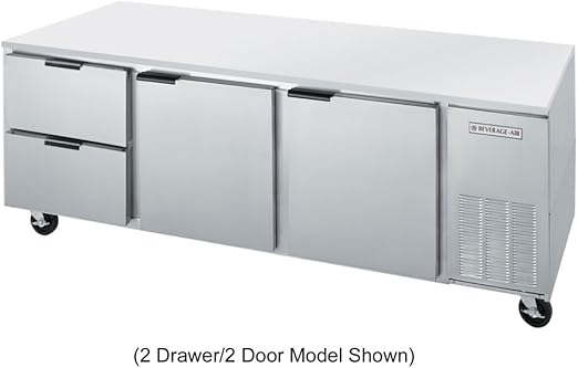 Amazon Com Three Section 72 In Undercounter Refrigerator W 6