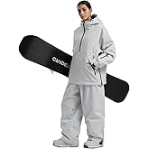 GSOU SNOW Womens Ski Jacket and Pants Set Snowsuit Snow Coat Waterproof Windproof Ski Suit Warm for Winter