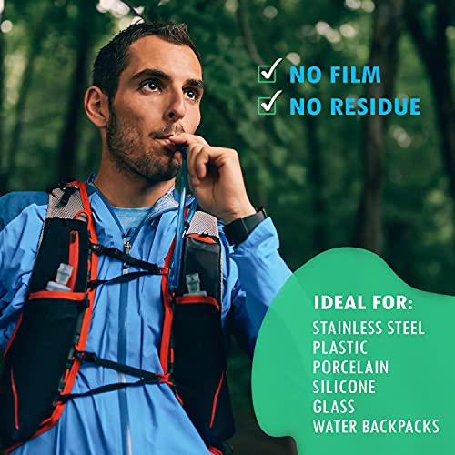 Water Bottle Cleaning Tablets, Use as Water Bladder Cleaning Kit, Water