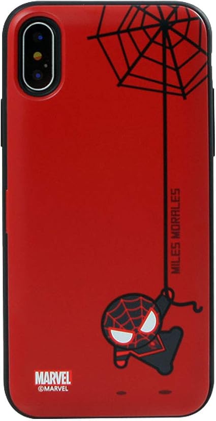 Amazon Co Jp Iphonexr アイフォンxr マーベル スパイダーマン ポケット ヒーロー カード ケース Marvel Spiderman Pocket Hero Card Case スマホ ケース カード収納 ソフト ハード 可愛い カバー マイルズ Miles 家電 カメラ
