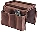 Armchair Tray – Couch Sofa Recliner Chair Armrest Caddy Organizer with Pockets – Hanging Storage for Remote, Phone, Magazines and Books with Table Top Tray Drink Holder
