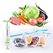 Sous Vide Bags Kit for Anova Cookers - 20 BPA Free Food Vacuum Sealed Bags, 1 Hand Pump, 2 Bag Sealing Clips and 4 Sous Vide Clips, Reusable & Easy to Use, Practical for Food Storage & Cooking