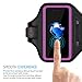 iPhone 7 Armband /iPhone 8 Armband- LOVPHONE Sport Running Exercise Gym Sport Armband Case for Apple iPhone X/iPhone 8/iPhone 7/iPhone 6/6s,with Key Holder & Card Slot,Water Resistant(Rosy)