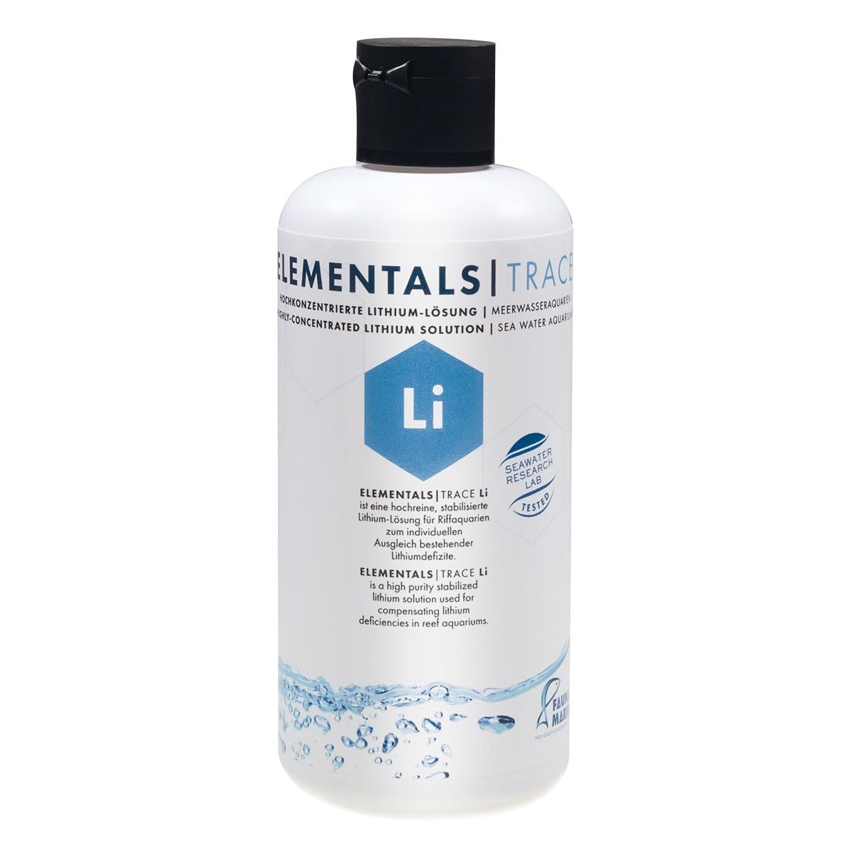 Fauna Marin Elementals Trace Li 250 ml Highly Concentrated Lithium Solution for Saltwater Aquariums