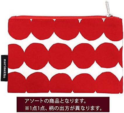 Amazon マリメッコ Marimekko ラシィマット ポーチ ケクシ ホワイト レッド Rasymatto Keksi 132 並行輸入品 Marimekko マリメッコ バッグ スーツケース