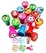 TINYMILLS 24 Pcs Soccer Stampers for Kids Party Favor Goodie Bag Stuffers Pinata Fillers Soccer Futbol Gifts Carnival Prizes Team Party Favor Rewards