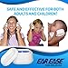 Ear Ease Pain Reliever for Adults, Children & Senior Citizens-Natural, Safe, Non-Invasive, Fast Acting & Effective Earache Relief from Sinus Pressure, Altitude Changes, Swimming, Allergies, Cold & Flu