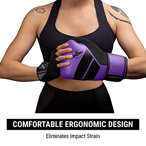 Hayabusa S4 Boxing Gloves for Men and Women Purple, 12 oz Pricepulse