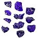 Hiland Fire Pit Fire Glass in Cobalt Blue, Extreme Tempature Rating, Good for Propane or Natural Gas, 10 Pounds primary
