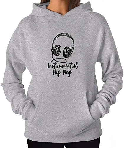 Site Athletics Headphones Instrumental Hip Hop Women Hoodie
