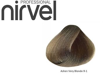 Nirvel Grey Ash Hair Colour Dye Ashen Very Blonde 9 Permanent Hair