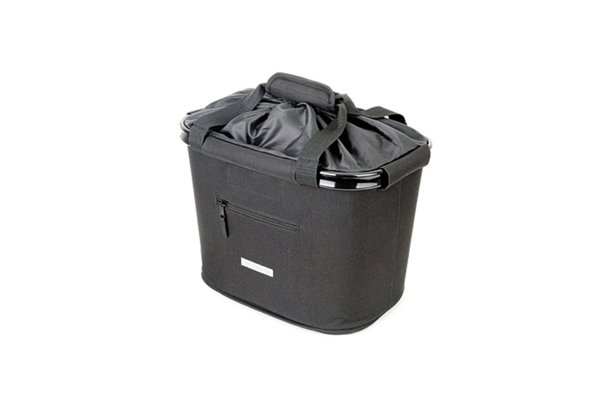 Blue Bird DeLux Bicycle Handlebar Pannier Quick-Clip 20 Litres black