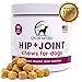 Genuine Naturals Glucosamine Chondroitin, MSM, Organic Turmeric Soft Chews, Hip and Joint Supplement for Dogs, Supports Healthy Joint Function and Helps with Pain Relief, 120-Count